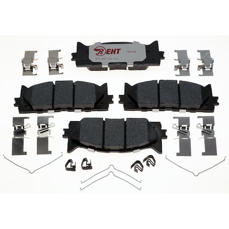 Raybestos Raybestos Brake Pad Set, Eht1222H EHT1222H